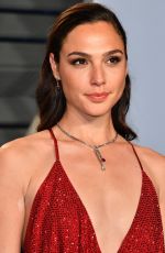GAL GADOT at 2018 Vanity Fair Oscar Party in Beverly Hills 03/04/2018