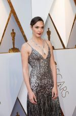 GAL GADOT at 90th Annual Academy Awards in Hollywood 03/04/2018