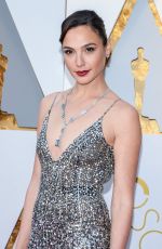 GAL GADOT at 90th Annual Academy Awards in Hollywood 03/04/2018