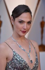 GAL GADOT at 90th Annual Academy Awards in Hollywood 03/04/2018