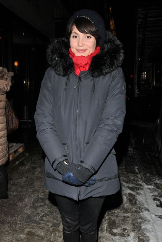 GEMMA ARTERTON Arrives at Era 50:50 Talk in London 02/28/2018