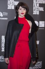 GEMMA ARTERTON at The Escape Photocall at Glasgow Film Festival 03/03/2018