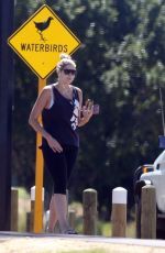 GEMMA ATKINSON Out at a Park in Perth 03/27/2018