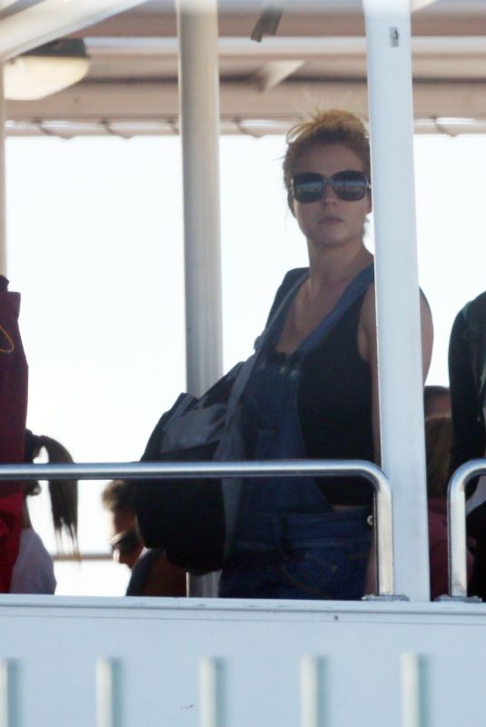 GEMMA ATKINSON Out at a Park in Perth 03/27/2018