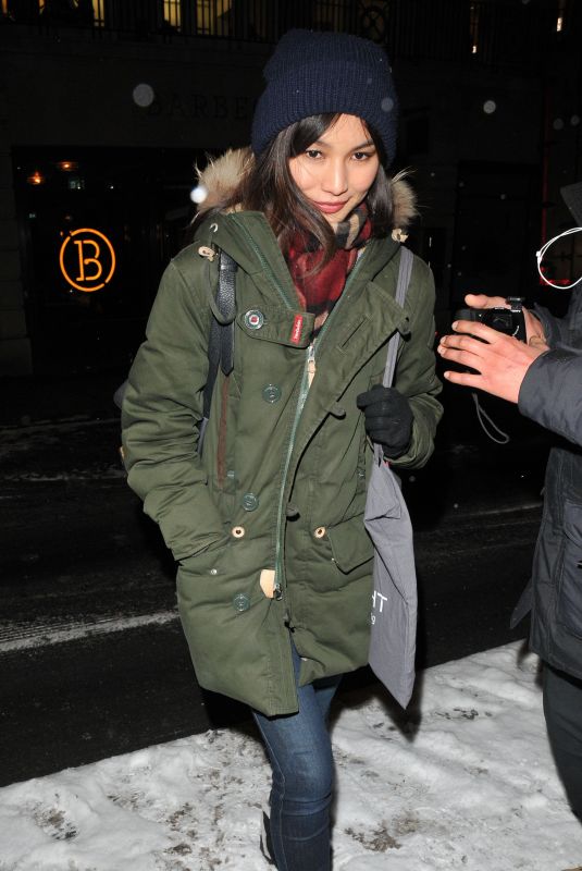 GEMMA CHAN Arrives at Era 50:50 Talk in London 02/28/2018