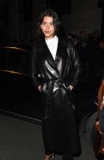 GEORGIA FOWLER Arrives at Off-white Fashion Show in Paris 03/01/2018