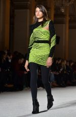 GEORGIA FOWLER at Balmain Fashion Show at Paris Fashion Week 03/02/2018
