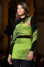 GEORGIA FOWLER at Balmain Fashion Show at Paris Fashion Week 03/02/2018