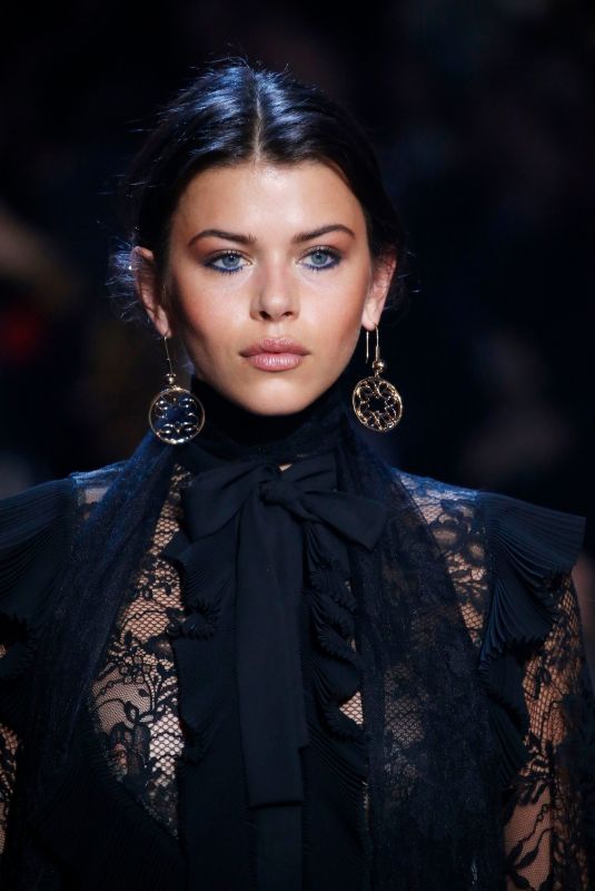 GEORGIA FOWLER at Elie Saab Runaway Show at PFW in Paris 03/03/2018