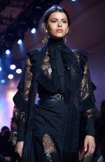 GEORGIA FOWLER at Elie Saab Runaway Show at PFW in Paris 03/03/2018