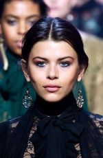 GEORGIA FOWLER at Elie Saab Runaway Show at PFW in Paris 03/03/2018