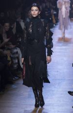 GEORGIA FOWLER at Elie Saab Runaway Show at PFW in Paris 03/03/2018