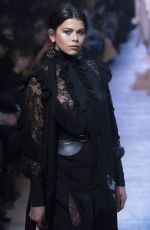 GEORGIA FOWLER at Elie Saab Runaway Show at PFW in Paris 03/03/2018
