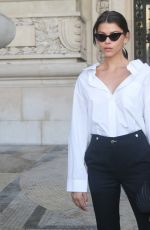 GEORGIA FOWLER at Elie Saab Show at Paris Fashion Week 03/03/2018