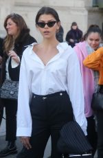 GEORGIA FOWLER at Elie Saab Show at Paris Fashion Week 03/03/2018
