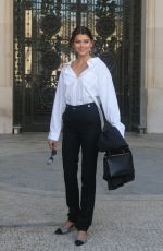 GEORGIA FOWLER at Elie Saab Show at Paris Fashion Week 03/03/2018