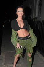 GEORGIA HARRISON at Megaro Bar Launch in London 03/22/2018