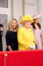 GEORGIA TOFFOLO Opens Royal Balcony Experience at Madame Tussauds in London 03/26/2018