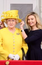 GEORGIA TOFFOLO Opens Royal Balcony Experience at Madame Tussauds in London 03/26/2018