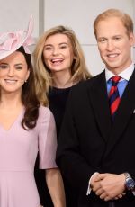 GEORGIA TOFFOLO Opens Royal Balcony Experience at Madame Tussauds in London 03/26/2018