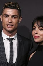 GEORGINA RODRIGUEZ and Cristiano Ronaldoat Quinas De Ouro 2018 Ceremony in Lisbon 03/19/2018