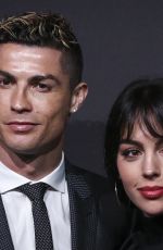 GEORGINA RODRIGUEZ and Cristiano Ronaldoat Quinas De Ouro 2018 Ceremony in Lisbon 03/19/2018