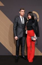 GEORGINA RODRIGUEZ and Cristiano Ronaldoat Quinas De Ouro 2018 Ceremony in Lisbon 03/19/2018