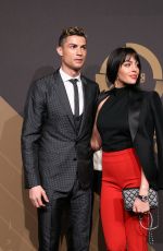 GEORGINA RODRIGUEZ and Cristiano Ronaldoat Quinas De Ouro 2018 Ceremony in Lisbon 03/19/2018