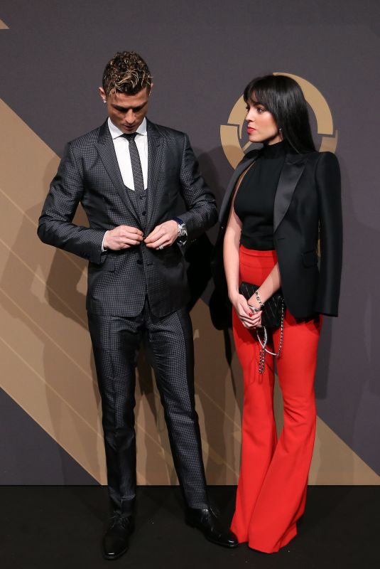 GEORGINA RODRIGUEZ and Cristiano Ronaldoat Quinas De Ouro 2018 Ceremony in Lisbon 03/19/2018