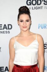 GIANNA SIMONE at God’s Not Dead: A Light in Darkness Premiere in Los Angeles 03/20/2018