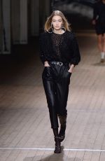 GIGI HADID at Isabel Marant Runway Show at PFW in Paris 03/01/2018