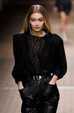 GIGI HADID at Isabel Marant Runway Show at PFW in Paris 03/01/2018