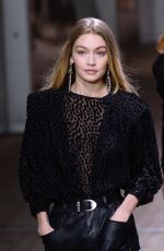 GIGI HADID at Isabel Marant Runway Show at PFW in Paris 03/01/2018