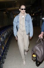 GIGI HADID at LAX Airport in Los Angeles 03/26/2018