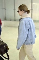 GIGI HADID at LAX Airport in Los Angeles 03/26/2018