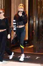 GIGI HADID Leaves Her Home in New York 03/09/2018