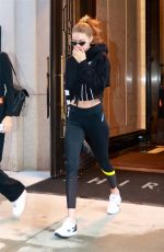 GIGI HADID Leaves Her Home in New York 03/09/2018