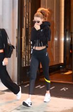 GIGI HADID Leaves Her Home in New York 03/09/2018