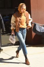 GIGI HADID Leaves Her Home in New York 03/19/2018