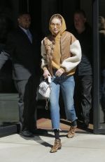 GIGI HADID Leaves Her Home in New York 03/19/2018