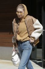 GIGI HADID Leaves Her Home in New York 03/19/2018