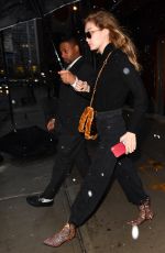 GIGI HADID Leaves Her Home in New York 03/21/2018