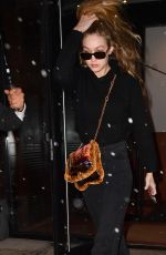 GIGI HADID Leaves Her Home in New York 03/21/2018