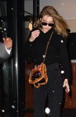 GIGI HADID Leaves Her Home in New York 03/21/2018