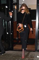 GIGI HADID Leaves Her Home in New York 03/21/2018