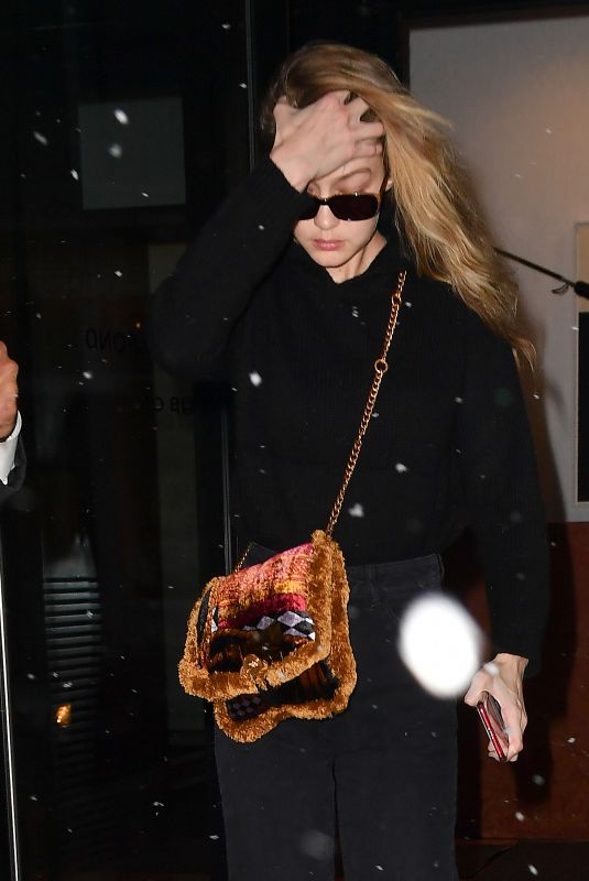 GIGI HADID Leaves Her Home in New York 03/21/2018