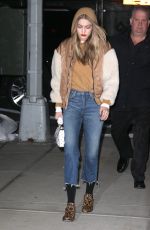 GIGI HADID Out and About in New York 03/19/2018
