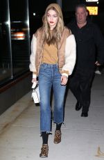 GIGI HADID Out and About in New York 03/19/2018
