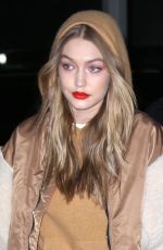 GIGI HADID Out and About in New York 03/19/2018