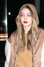 GIGI HADID Out and About in New York 03/19/2018